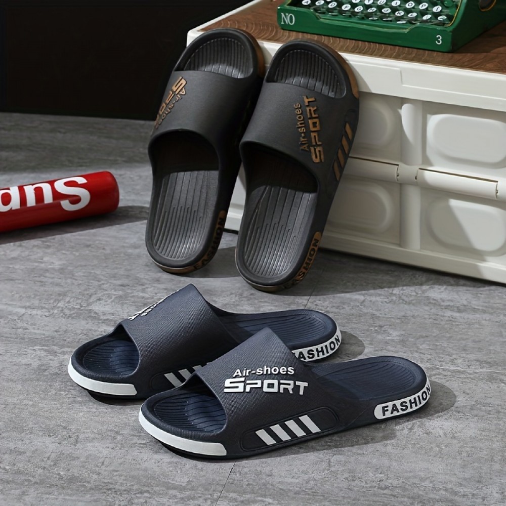 Men's Fashion Sandal Slippers, Non-slip Indoor And Outdoor Walking Shoes For Spring Summer And Autumn