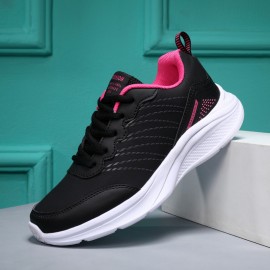 Women's Faux Leather Sports Shoes