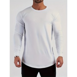 Men's Autumn And Winter Thickened Warm Skin-friendly Soft Sweater, Skinny Long Sleeve Warm Undershirts Tops