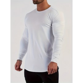 Men's Autumn And Winter Thickened Warm Skin-friendly Soft Sweater, Skinny Long Sleeve Warm Undershirts Tops