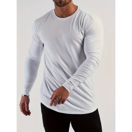 Men's Autumn And Winter Thickened Warm Skin-friendly Soft Sweater, Skinny Long Sleeve Warm Undershirts Tops