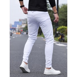 Men's Casual Classic Design Skinny Jeans