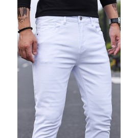 Men's Casual Classic Design Skinny Jeans