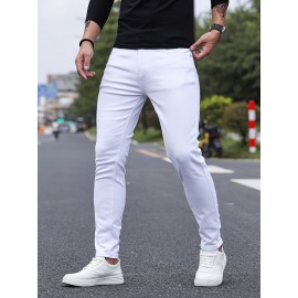 Men's Casual Classic Design Skinny Jeans