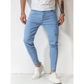 Men's Slim Fit Cotton Stretch Denim Jeans