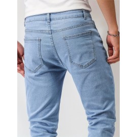 Men's Slim Fit Cotton Stretch Denim Jeans