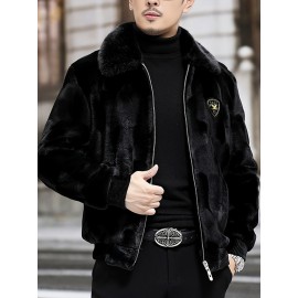 Men's Chic Warm Fleece Jacket For Fall Winter