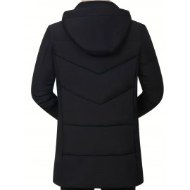 Men's Warm Thick Hooded Winter Jacket For Fall Winter