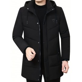 Men's Warm Thick Hooded Winter Jacket For Fall Winter