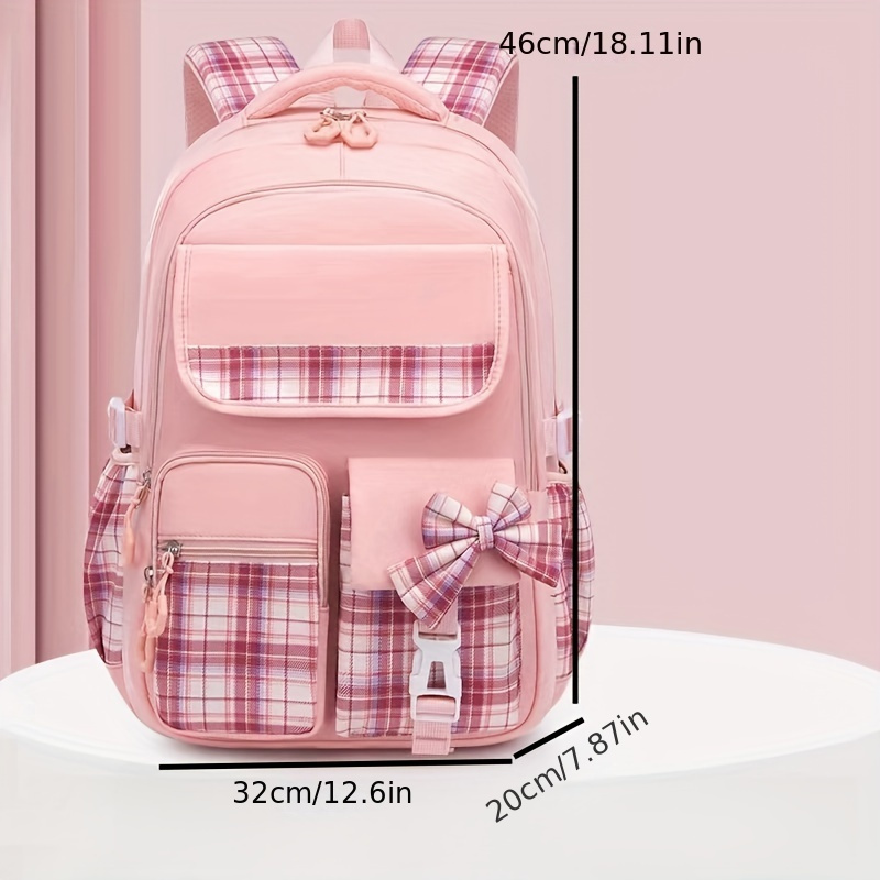 1pc simple fashion backpack waterproof breathable lightweight backpack details 2