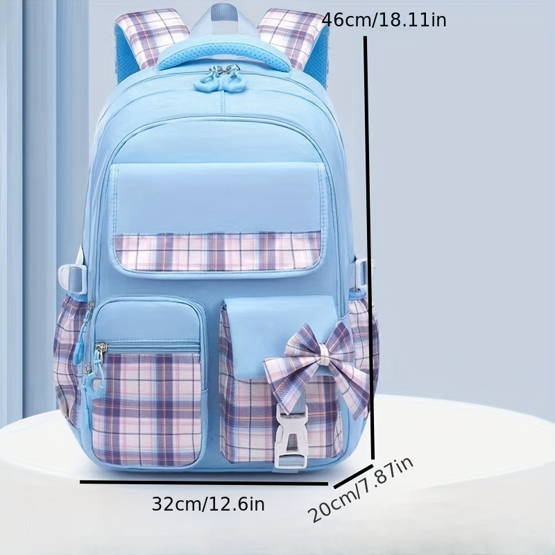 1pc simple fashion backpack waterproof breathable lightweight backpack details 4