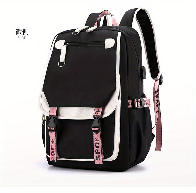 large waterproof school bags travel business teens laptop backpack details 1