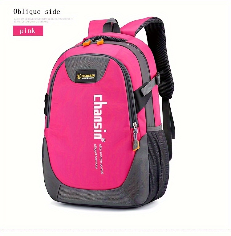 middle school students backpack school backpack large capacity backpack leisure backpack details 12