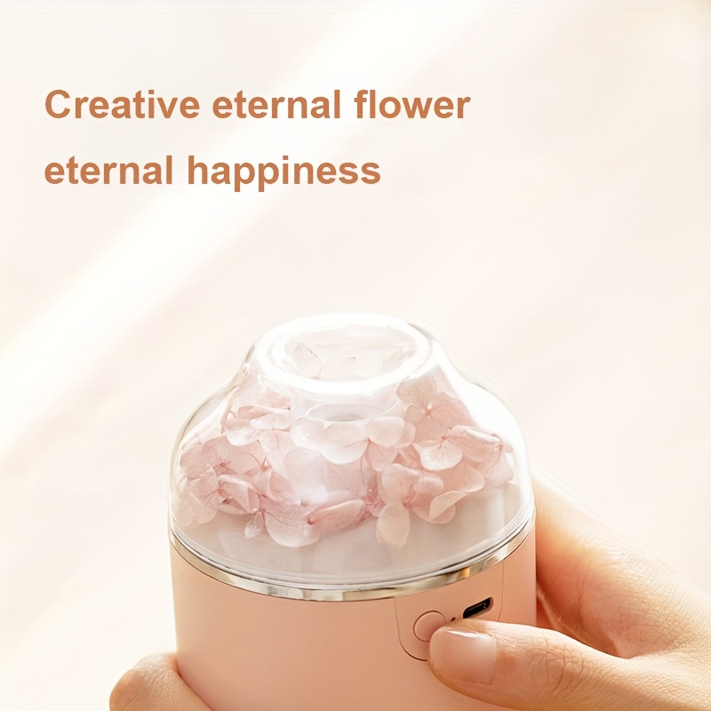 creative atmosphere light air humidifier usb rechargeable desktop home car air humidification purification details 2