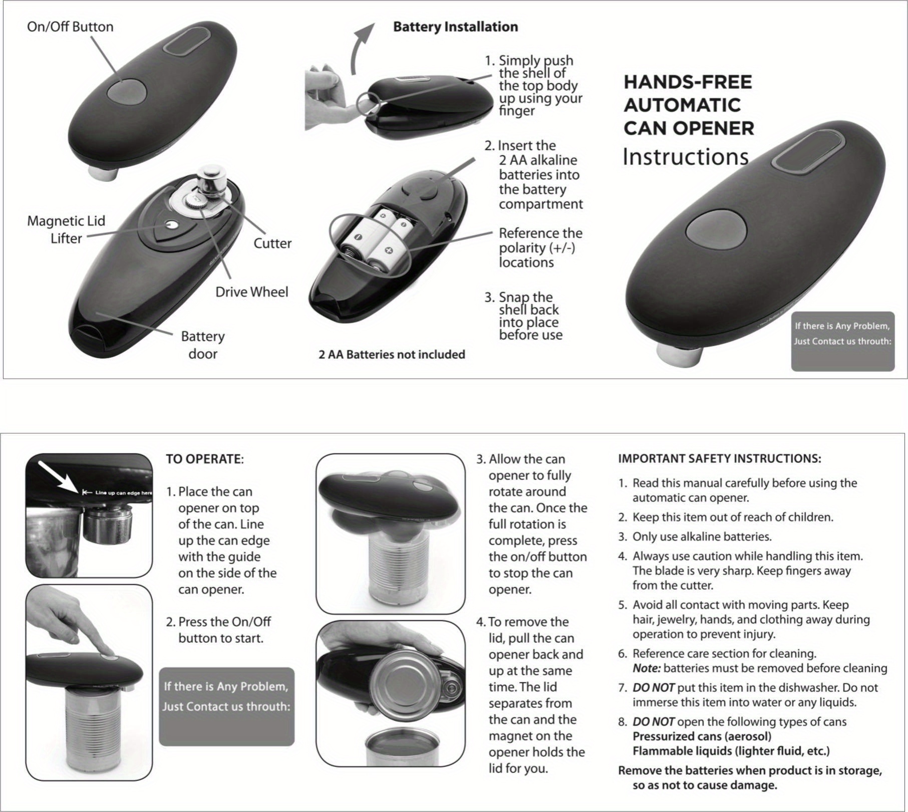 new electric can opener can opener kitchen electric gadget electric bottle opener details 1