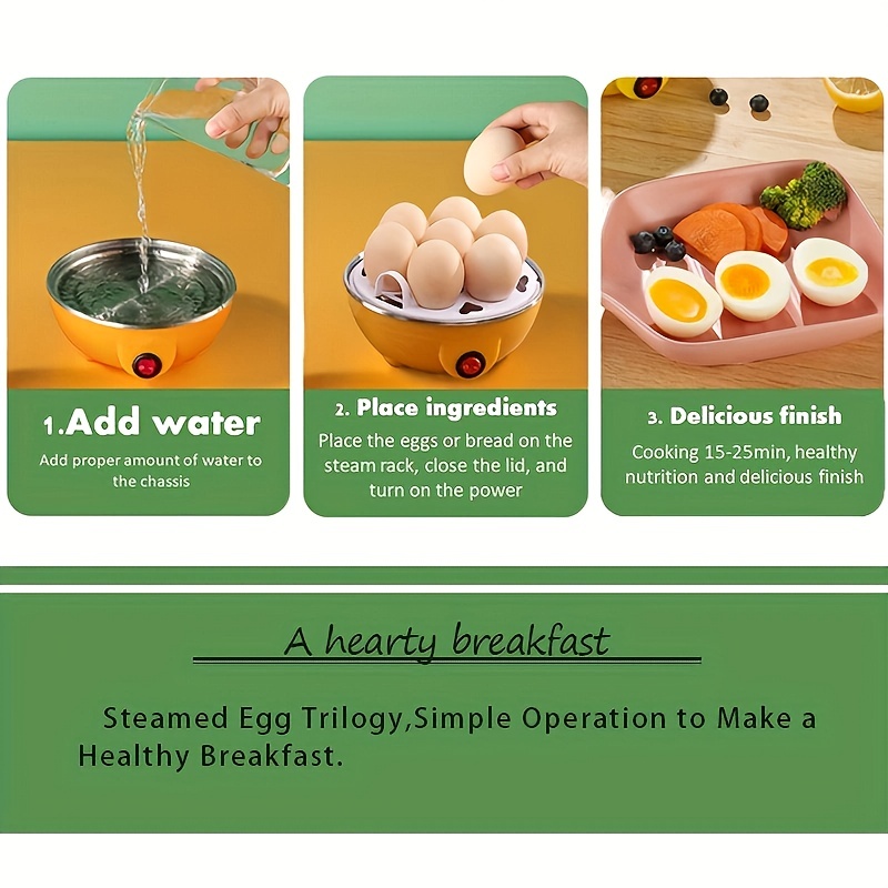 multifunctional egg cooker egg steamer automatic power outage multifunctional egg steamer boiled egg details 3