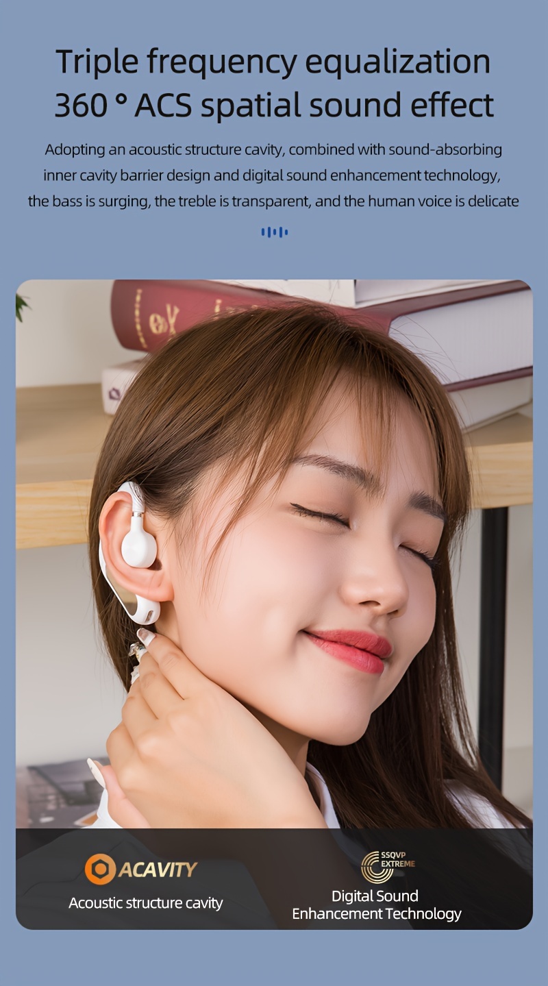 v28 wireless headset hd calls noise cancellation longstandby more perfect for business sports details 8