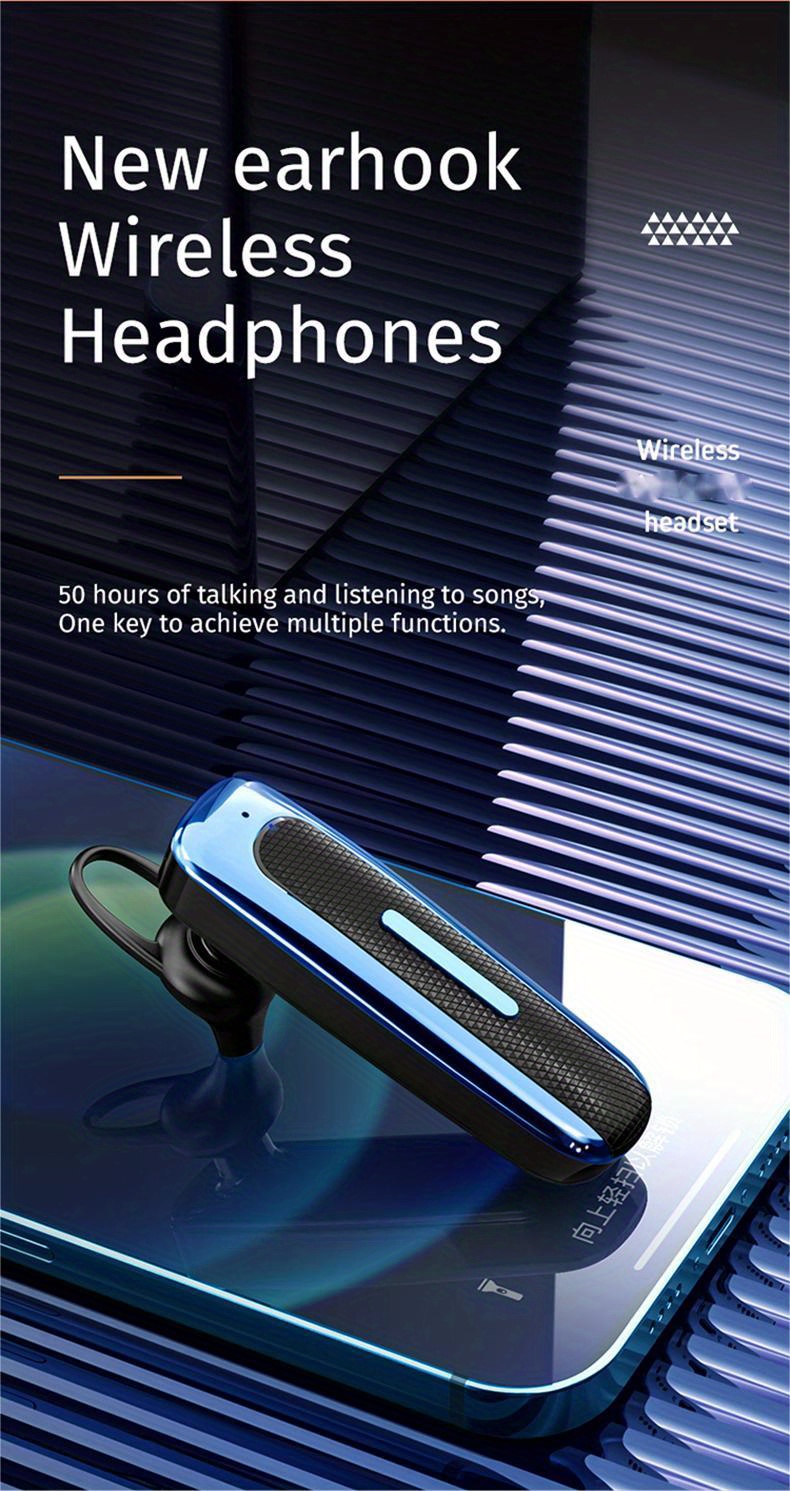 ultra long standby time comfortable to wear wireless earphones for listening to music and high definition calls details 0