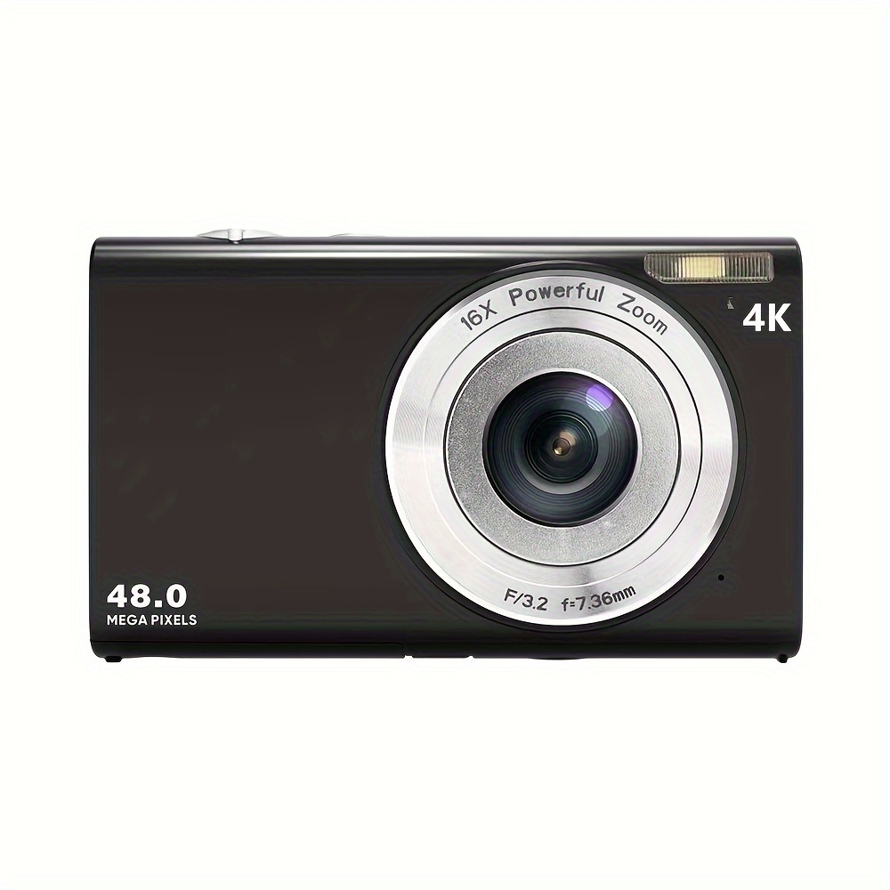 new fashion hd 4k digital shooting camera af automatic focus ips screen photo recording card camera with 32g memory card details 6