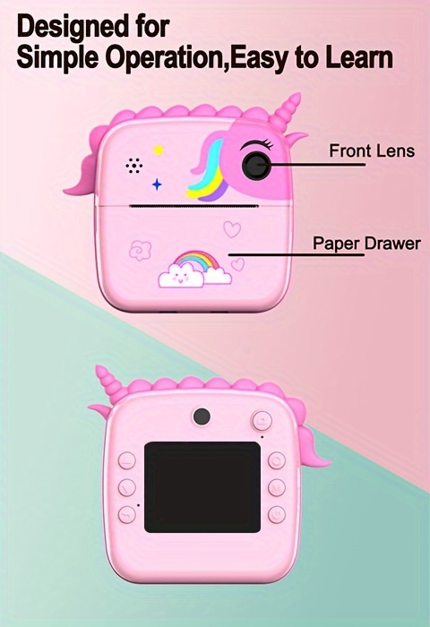 x20d new instant camera with digital printing high definition slr dual lens camera gift details 0