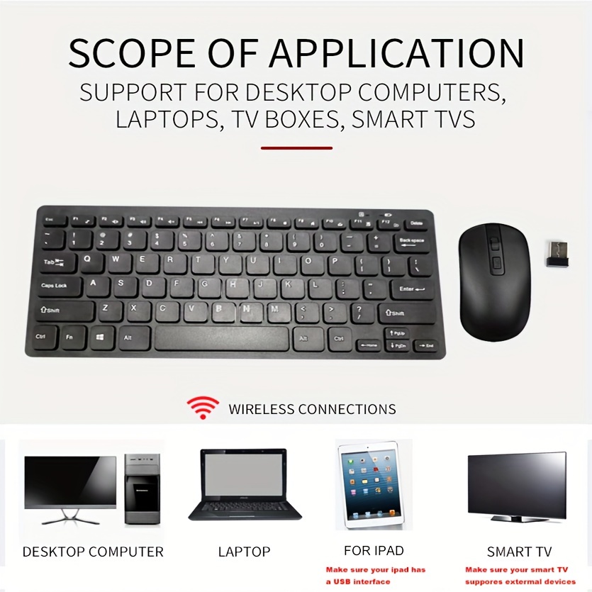 sleek stylish wireless optical keyboard mouse set perfect for your computer details 1