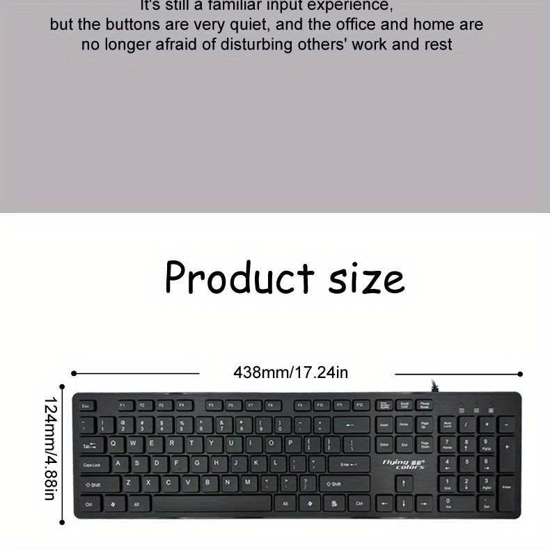 usb wired keyboard details 6