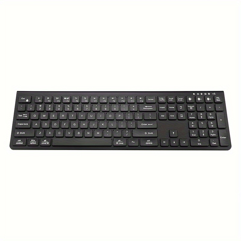 type c charging dual system three channel wireless keyboard laptop phone tablet universal wireless keyboard details 5