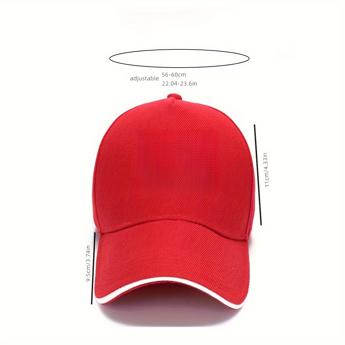 baseball cap for men trendy brand for autumn and winter solid color sunshade hat for women versatile sun hat details 4