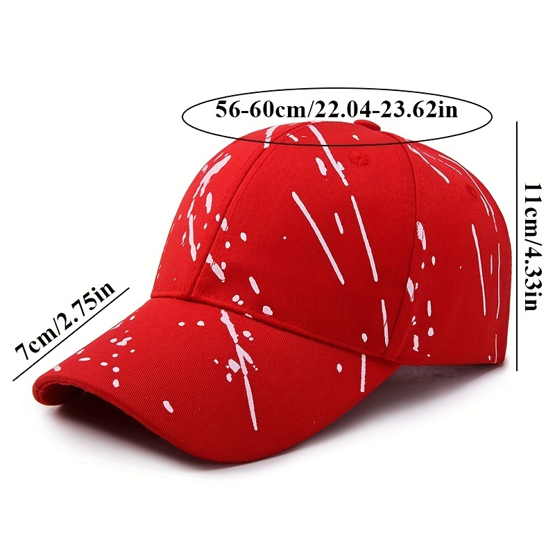 men baseball cap graffiti hip hop caps summer outdoor man male adjustable visor hat cotton cap sun protection details 4