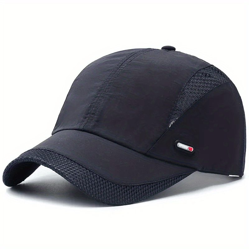 1pc thin section sunshade quick drying baseball cap mesh cap male summer breathable outdoor fishing sun hat summer cap ideal choice for gifts details 3