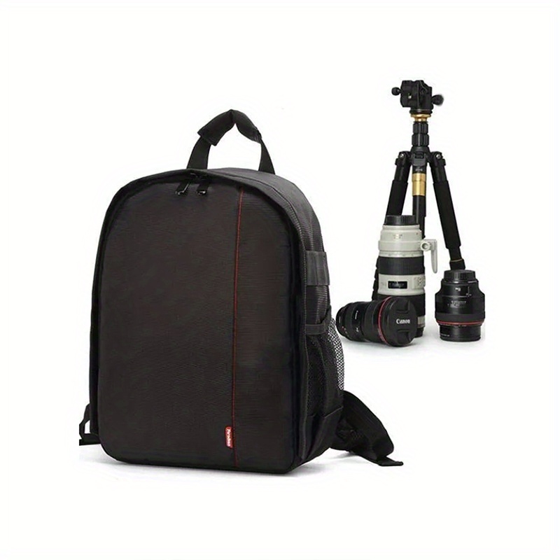 1pc waterproof large capacity slr camera backpack details 4