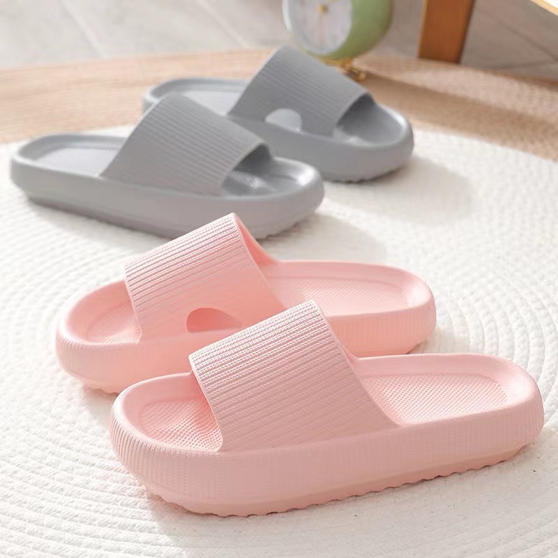 mens cloud slides casual non slip slippers open toe shoes for indoor outdoor beach shower details 1