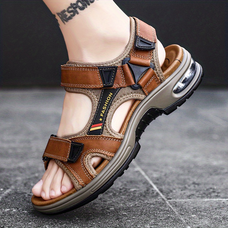 mens sandals with assorted colors durable non slip outdoor hiking trekking sandals details 3