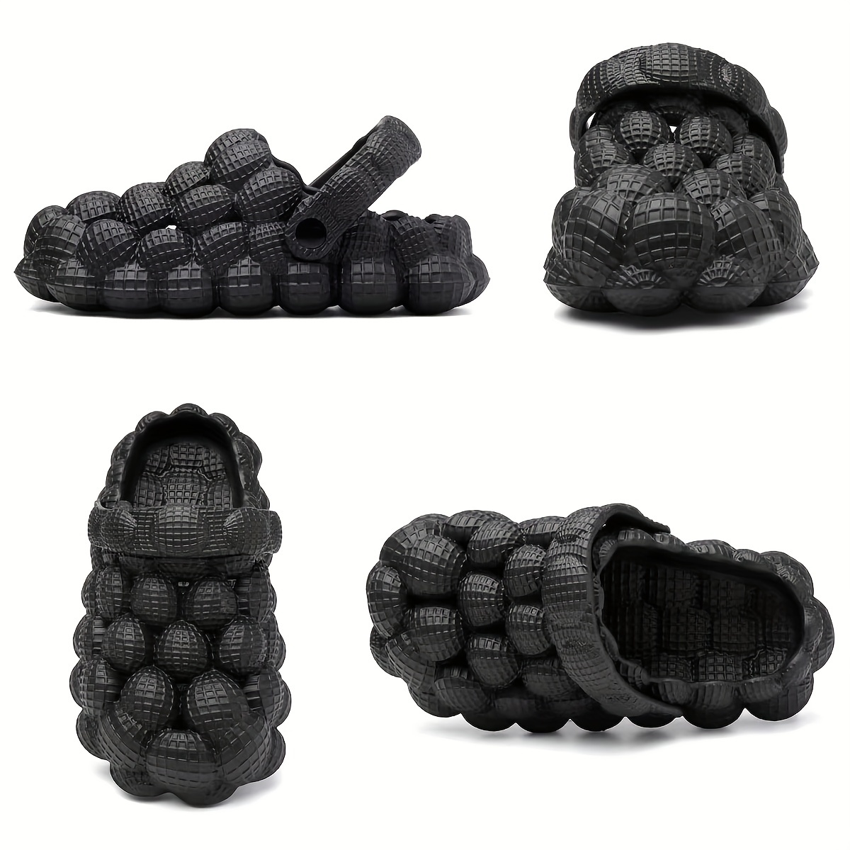 mens massage bubble clogs funny non slip spa slides slippers golf ball slides pressure relief reflexology house shoes for shower bedroom spring and summer details 7