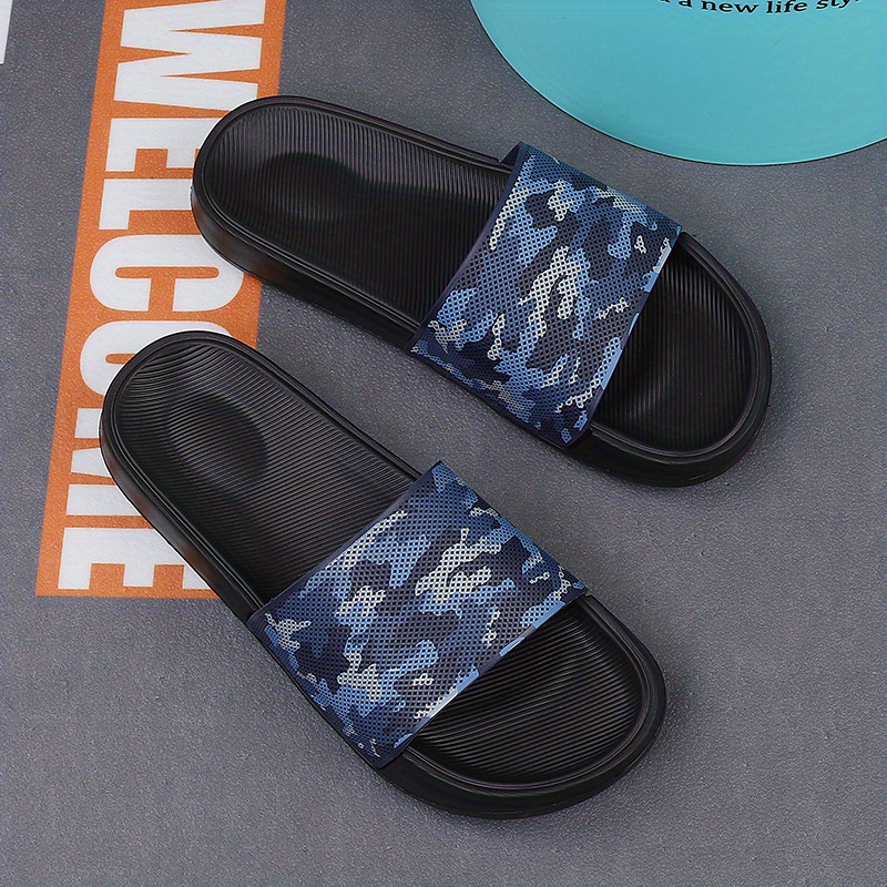 2023 summer new mens camouflage casual comfortable lightweight slippers for outdoor wear home slippers for mens shoes details 5