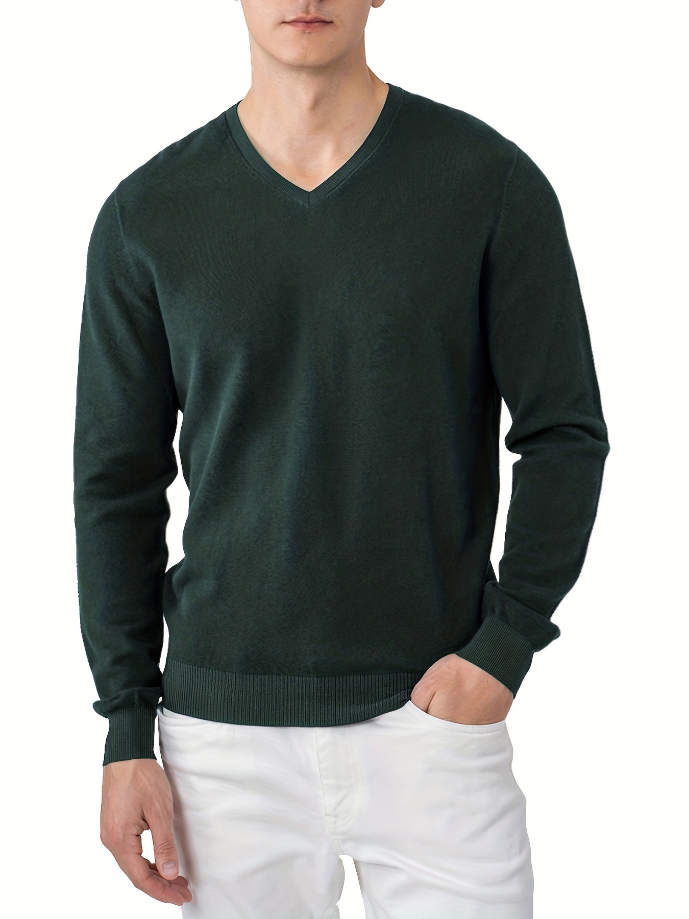 mens long sleeve solid henley tee casual v neck henley t shirt tops for men details 15