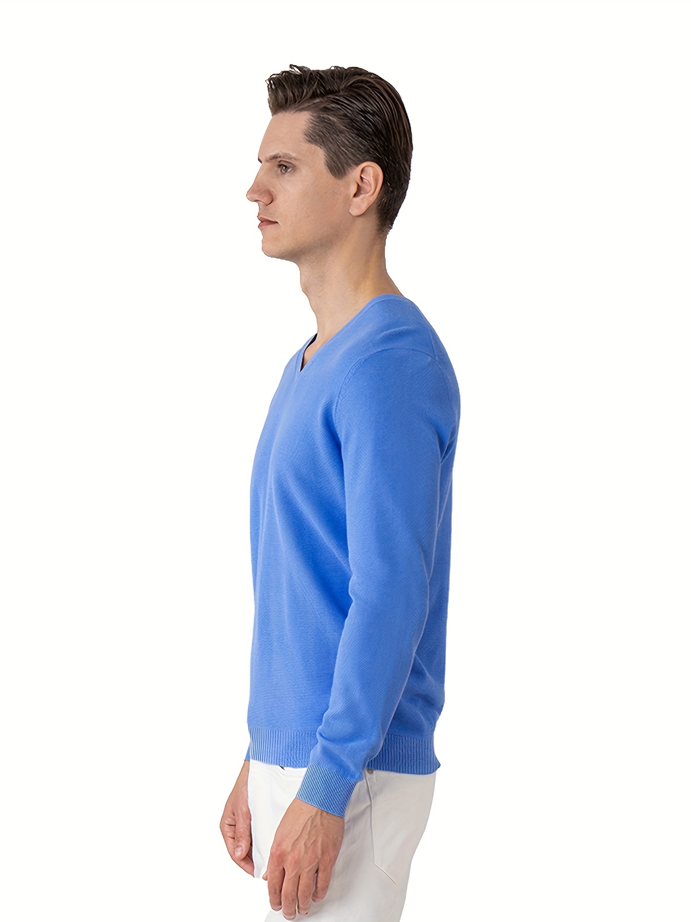 mens long sleeve solid henley tee casual v neck henley t shirt tops for men details 30